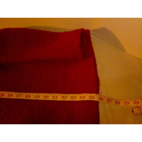 LANDS' END Women's Coat Size 14P Wool-Blend Red - Picture 6 of 8